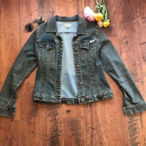 Stretchy Max Studio Jean Jacket
